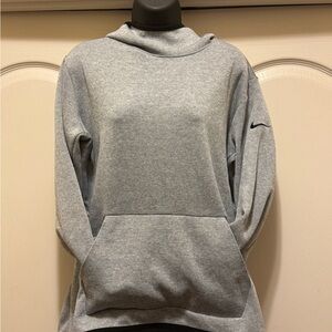 Nike Light Gray Women’s Therma Hoodie